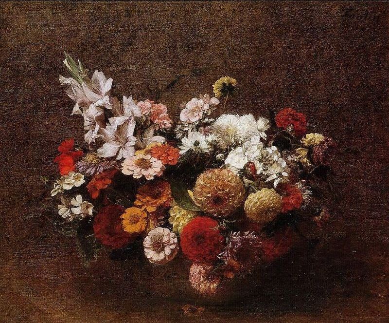Henri Fantin-Latour Bouquet of Flowers II